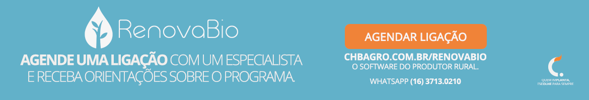 Preencha a Renovacalc com o CHBAGRO