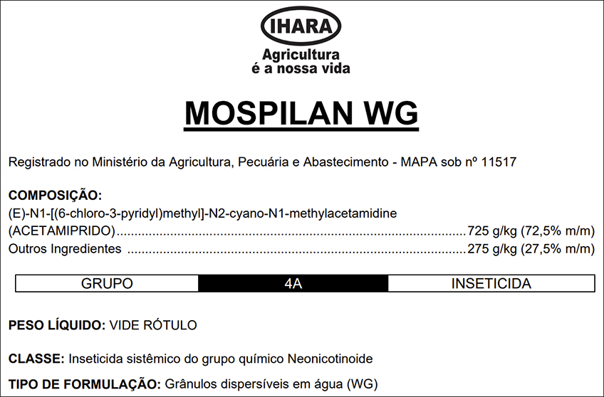 Bula do Mospilan WG Bula do Mospilan WG