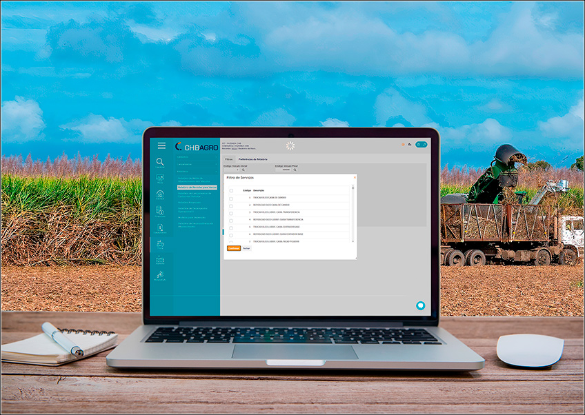 CHBAGRO Manutenção de Máquinas CHBAGRO Manutenção de Máquinas
