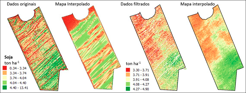 Mapas de Produtividade Mapas de Produtividade
