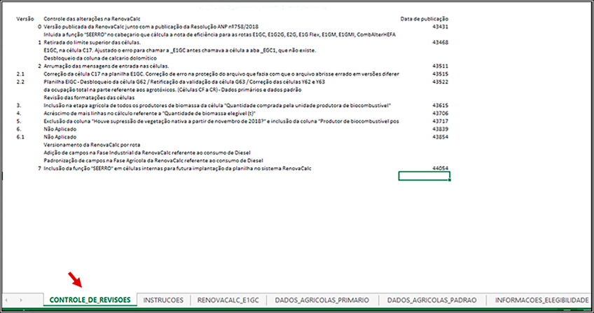 Planilha RenovaCalc Aba 1